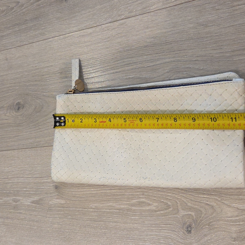 Claire V.  Woven Foldover Clutch - Picture 6 of 7